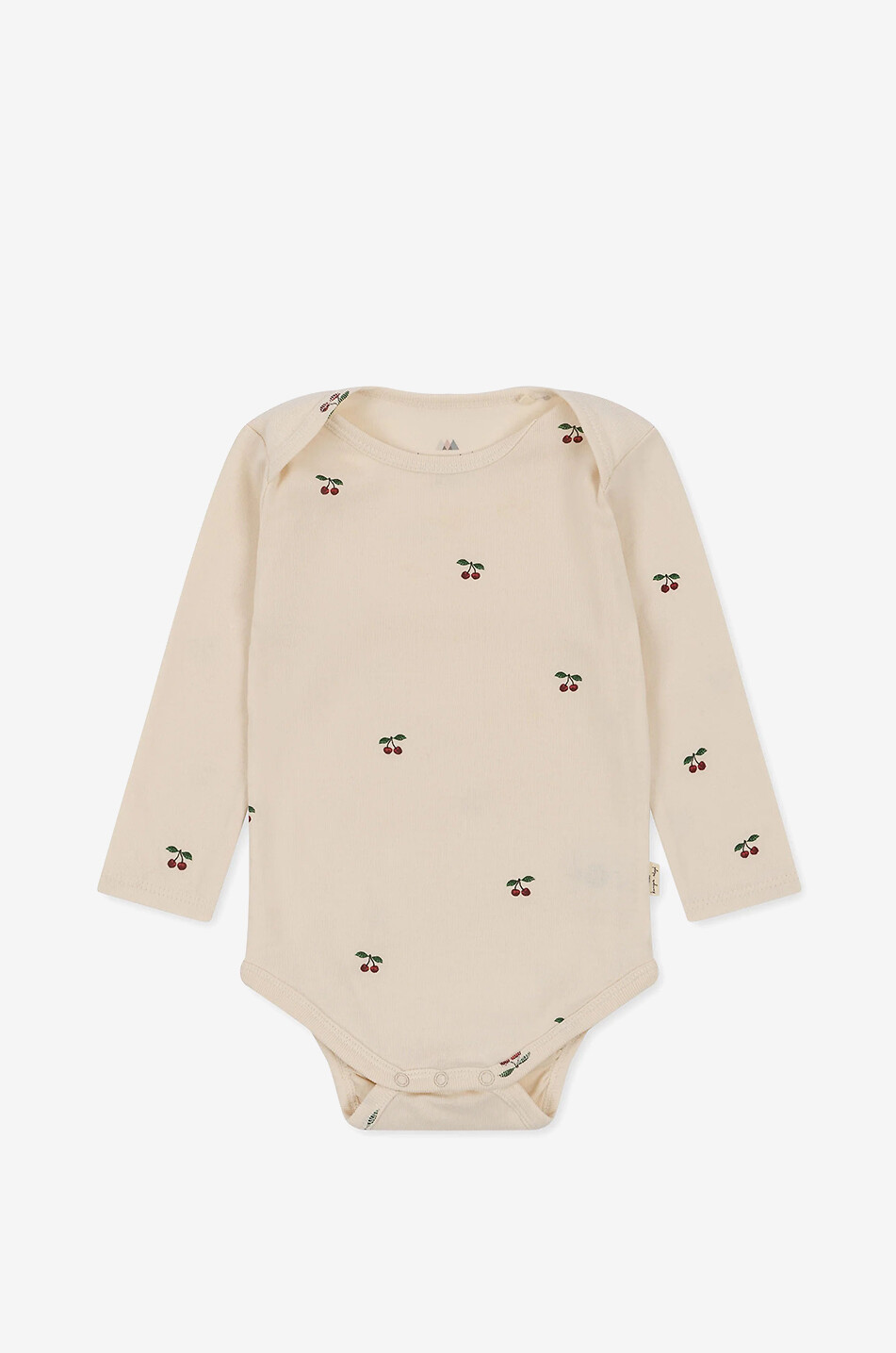 KONGES SLØJD Body bébé à manches longues imprimé fruits Bébé BEIGE 1