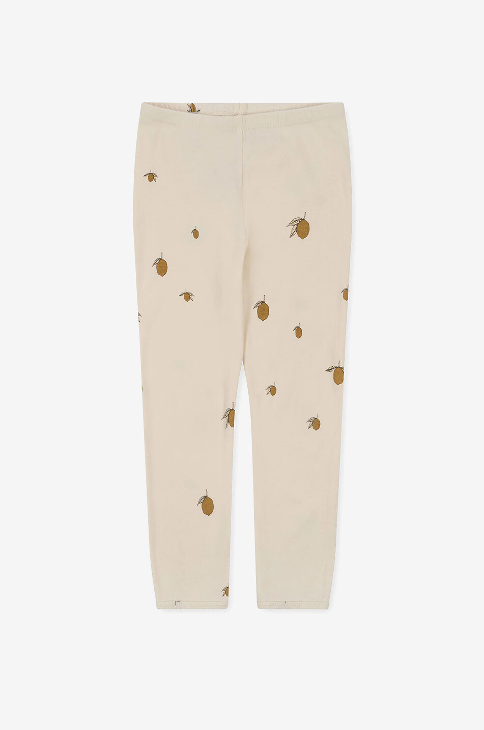 KONGES SLØJD Fruit printed baby jersey leggings Baby BEIGE 1