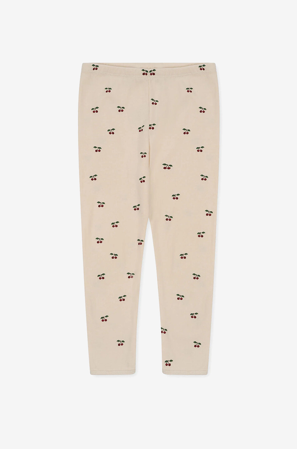 KONGES SLØJD Fruit printed baby jersey leggings Baby BEIGE 1