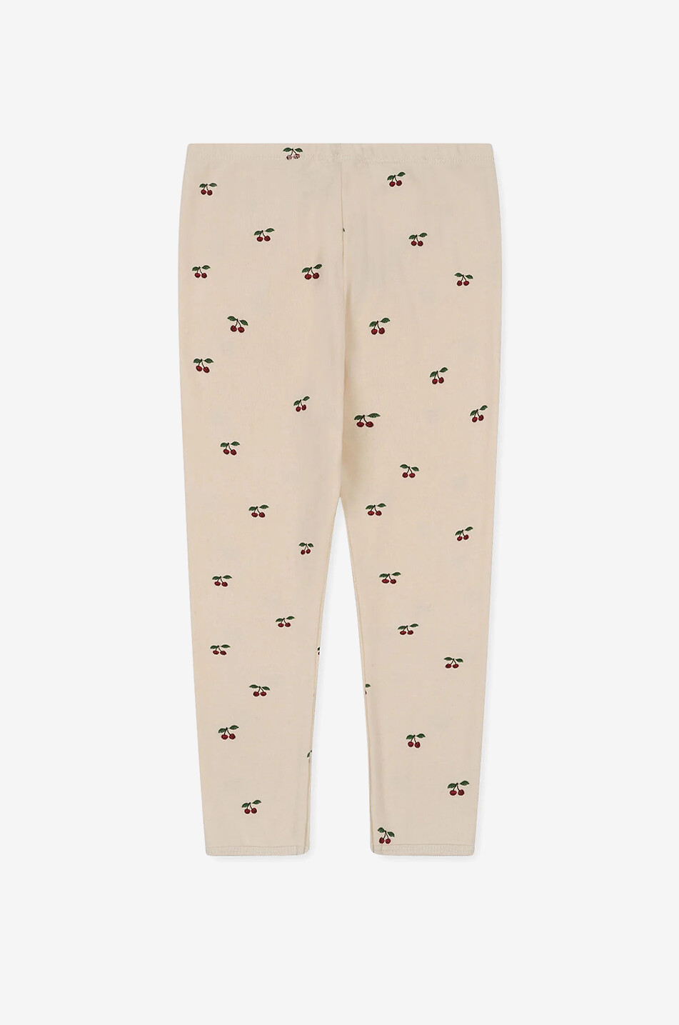 KONGES SLØJD Fruit printed baby jersey leggings Baby BEIGE 2