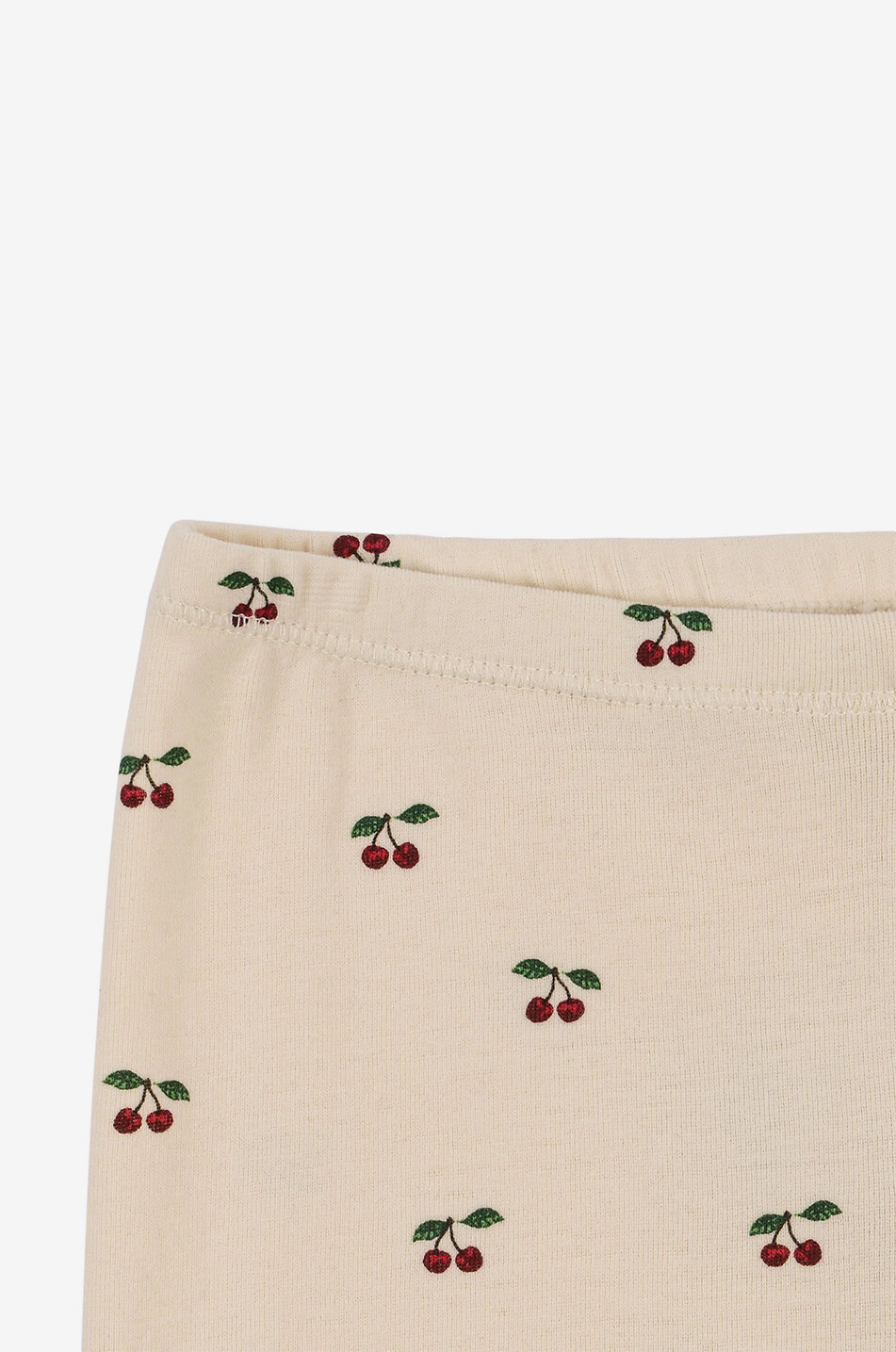 KONGES SLØJD Fruit printed baby jersey leggings Baby BEIGE 3