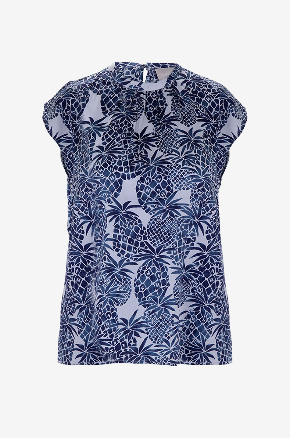 HEMISPHERE Top à manches courtes en soie Feleni Femme MULTICOLORE 1