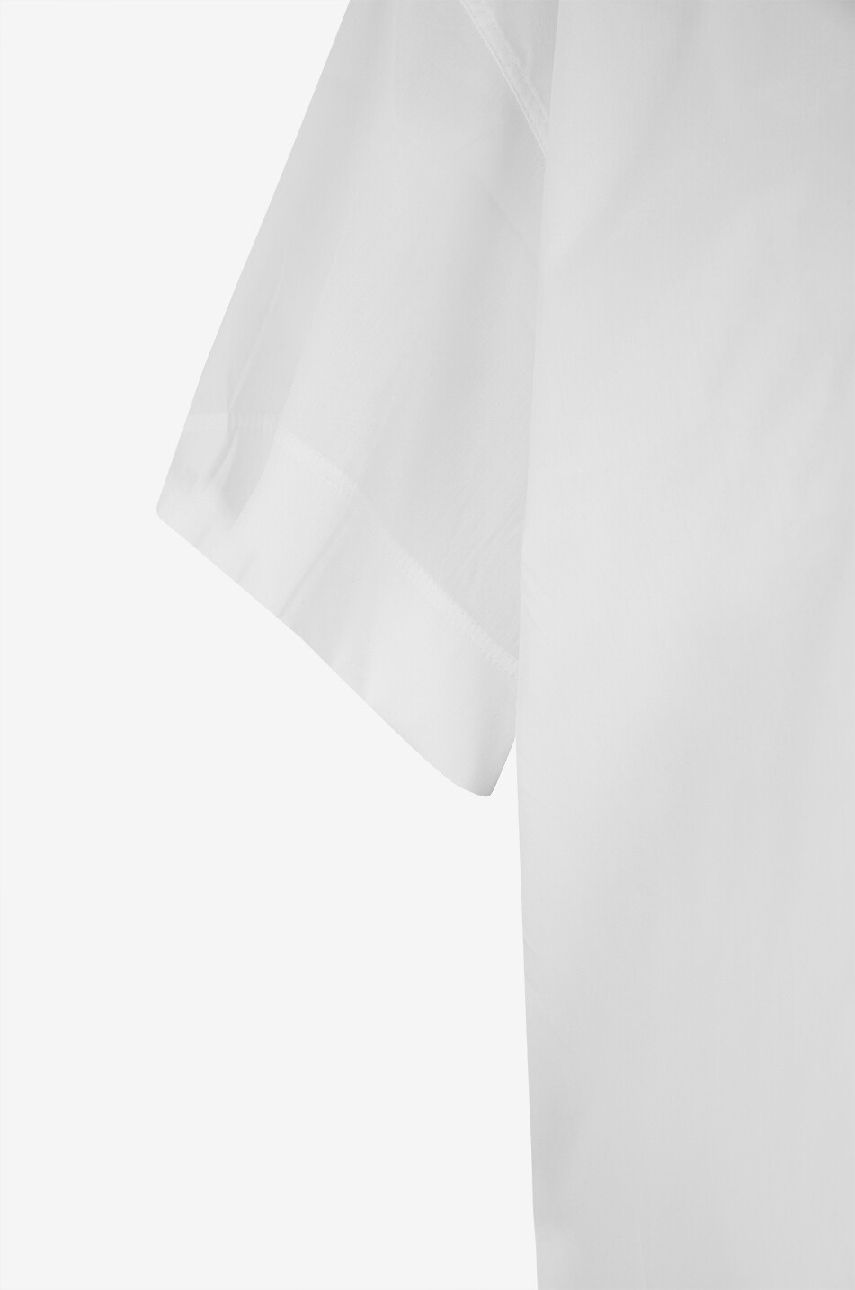 HEMISPHERE Acky cotton short-sleeved shirt Women WHITE 3