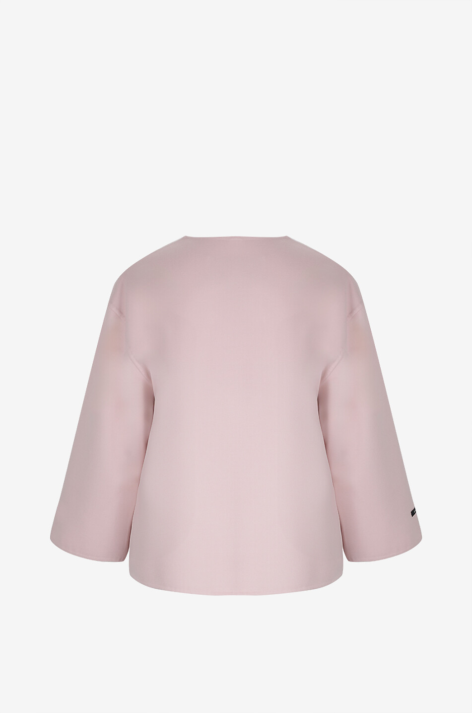MANZONI 24 Wool loose short coat Women LIGHT PINK 2