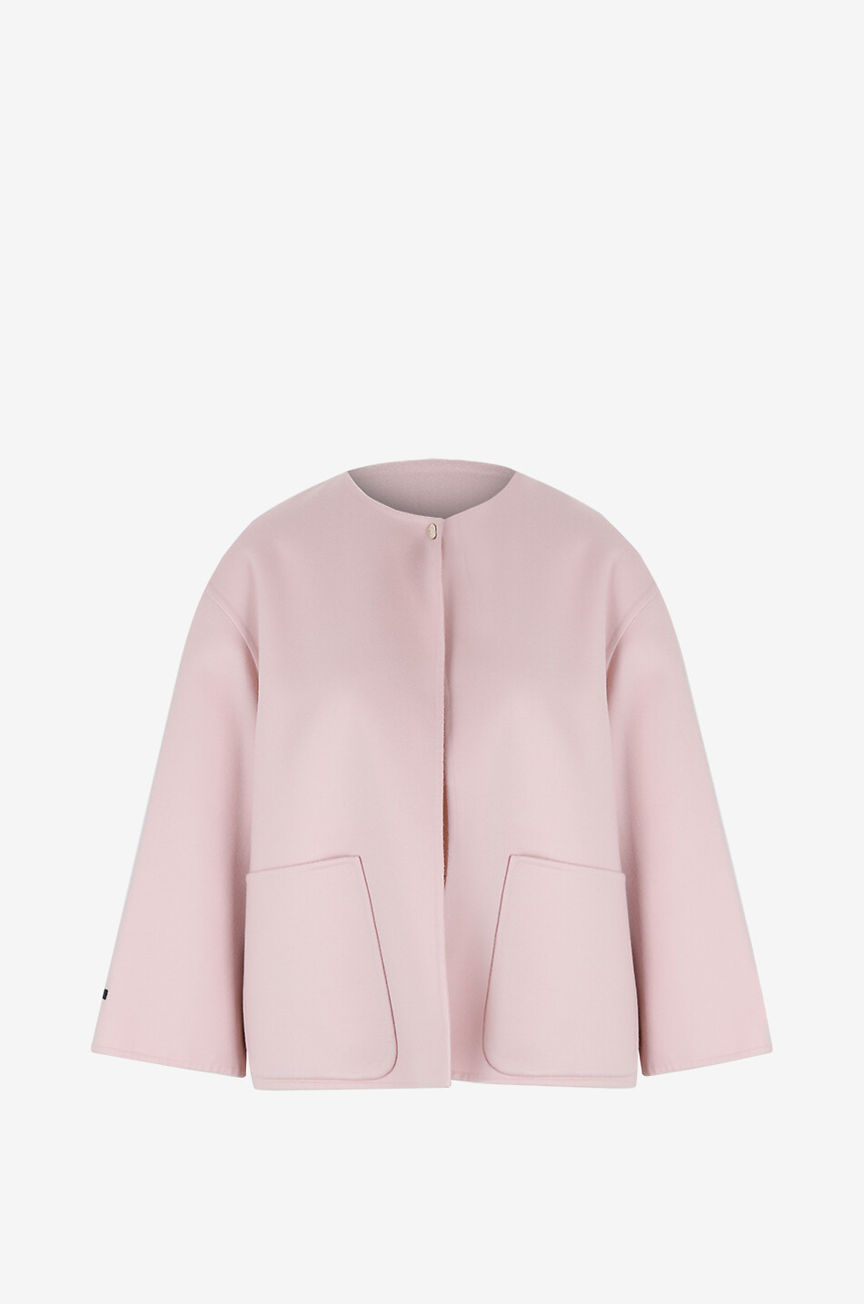 MANZONI 24 Wool loose short coat Women LIGHT PINK 1