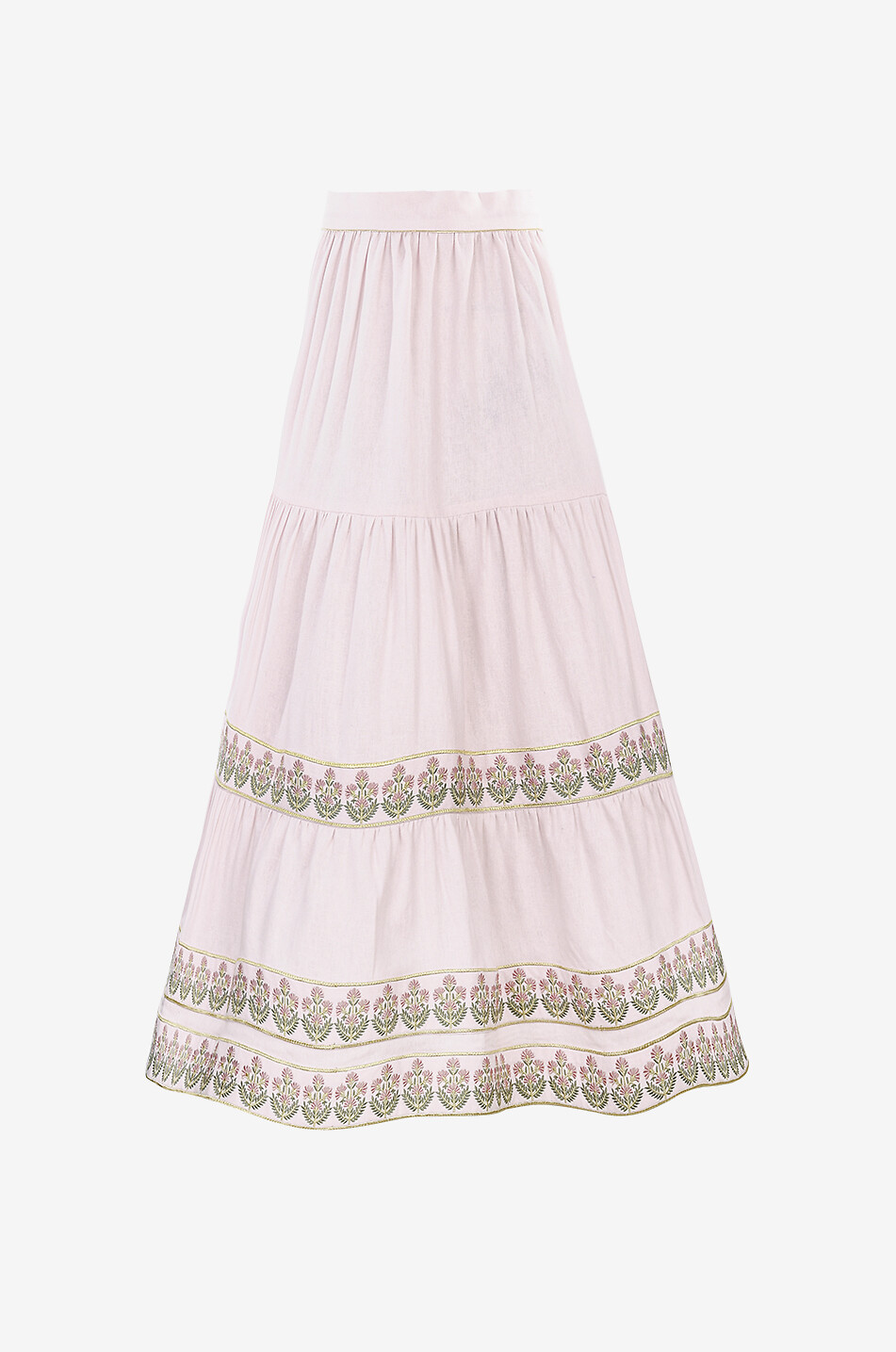 ROSEWATER HOUSE Parya long skirt Women LIGHT PINK 1