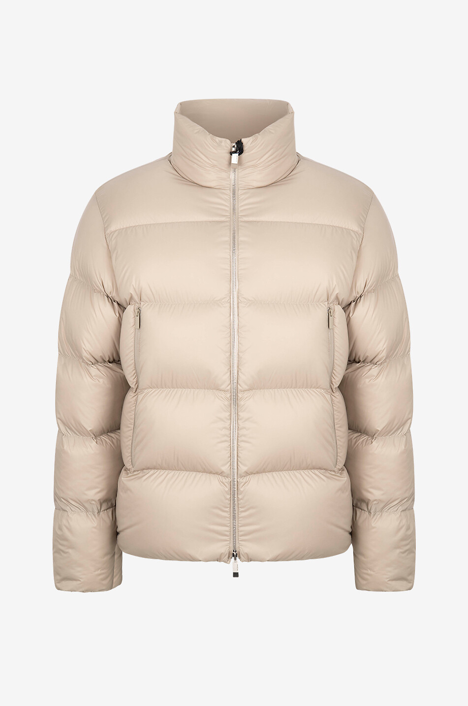 MONCLER Kurze Daunenjacke mit Stehkragen Tarn Herren BEIGE 1