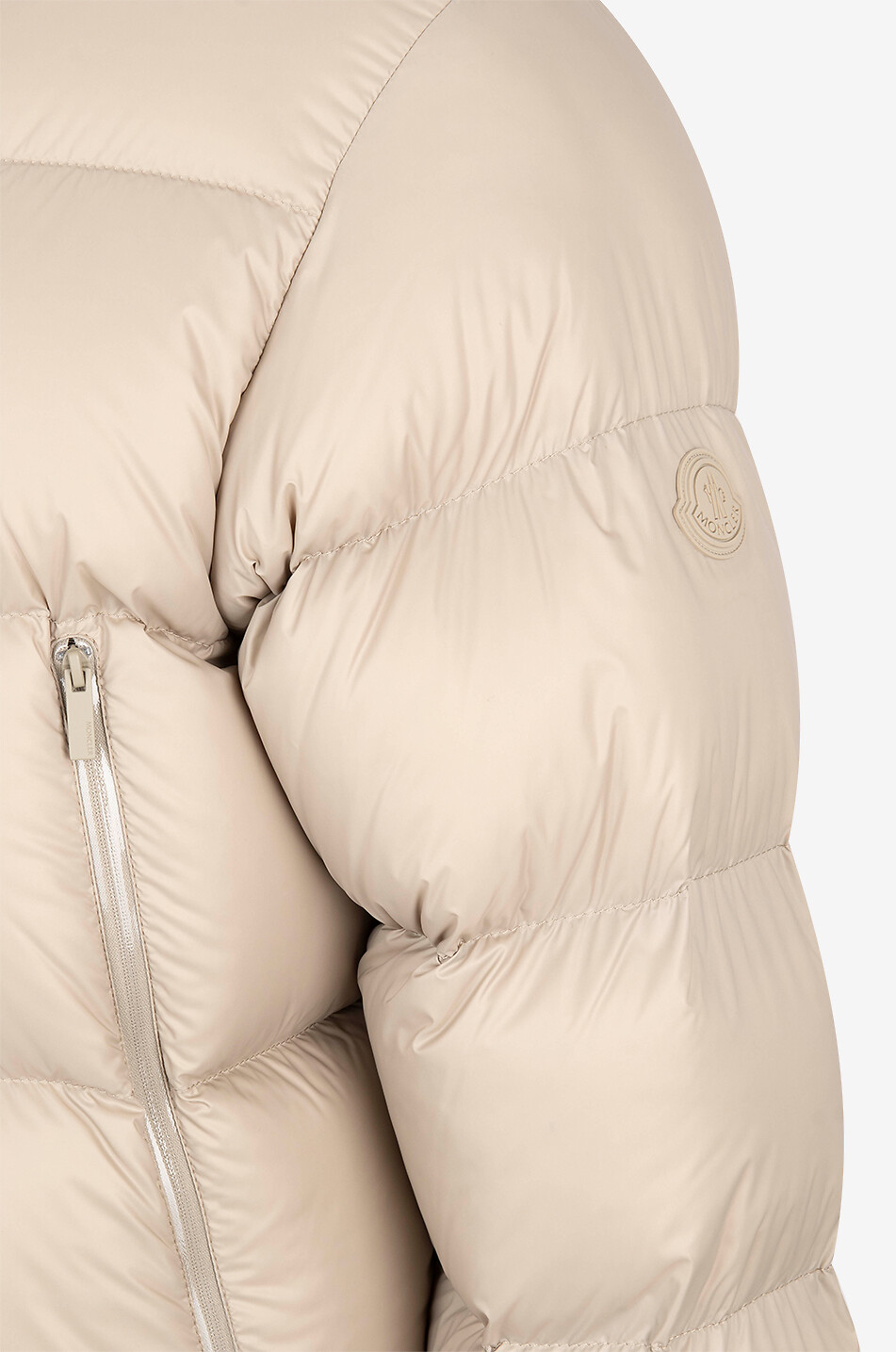 MONCLER Kurze Daunenjacke mit Stehkragen Tarn Herren BEIGE 3
