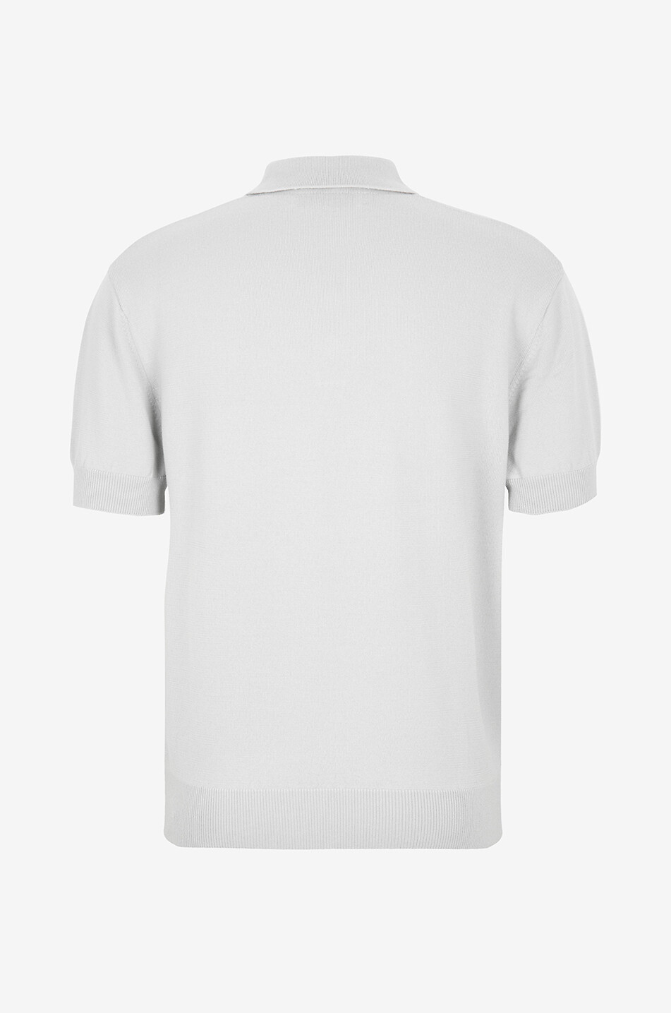 Slim-Fit-Strick-Polohemd mit Streifen