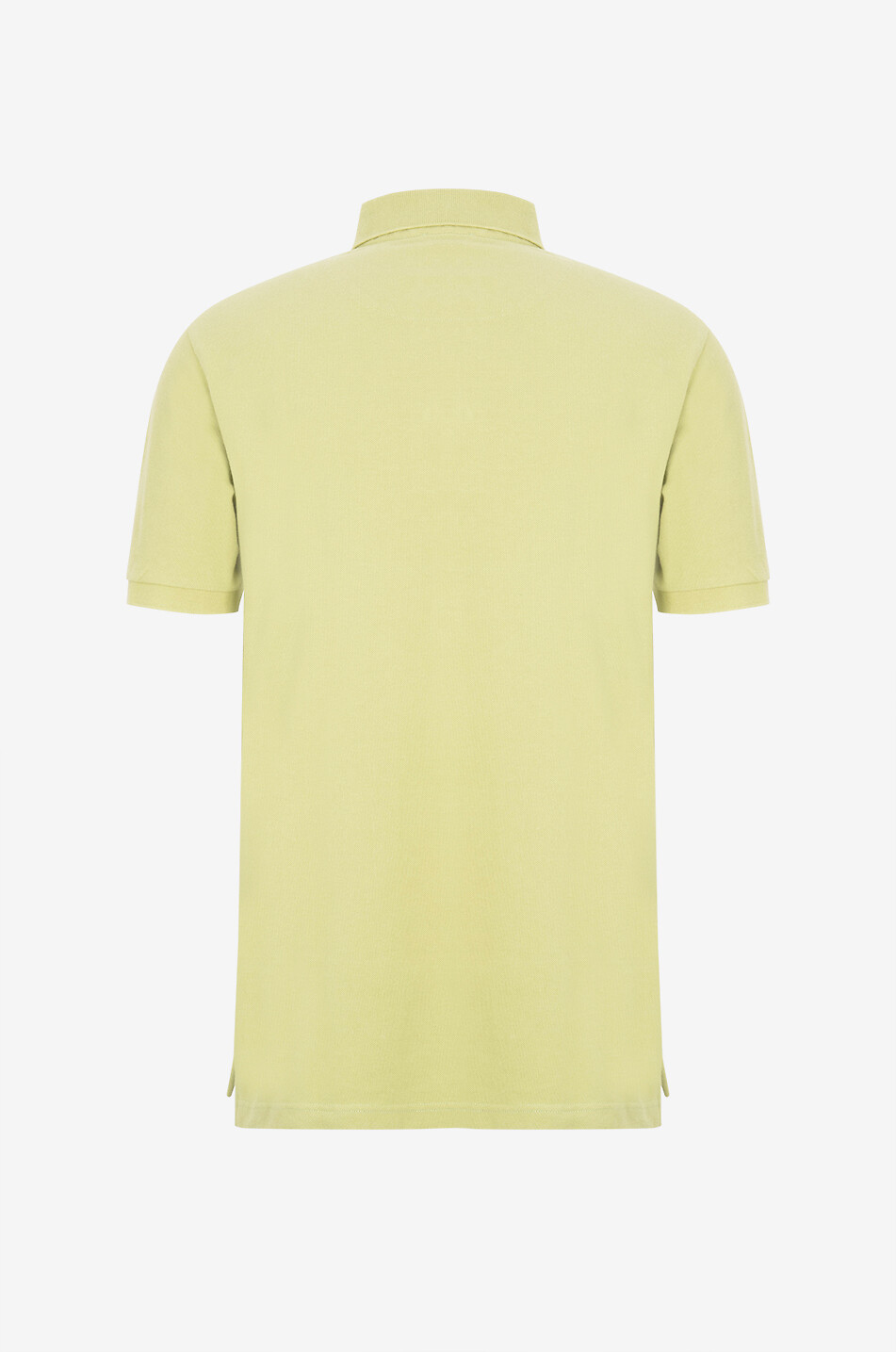 Pegaso embroidered short-sleeved monochrome polo shirt