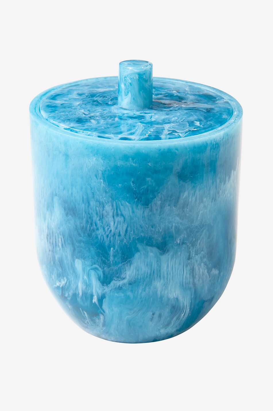 JONATHAN ADLER Mustique marbled ice bucket Home BLUE 1