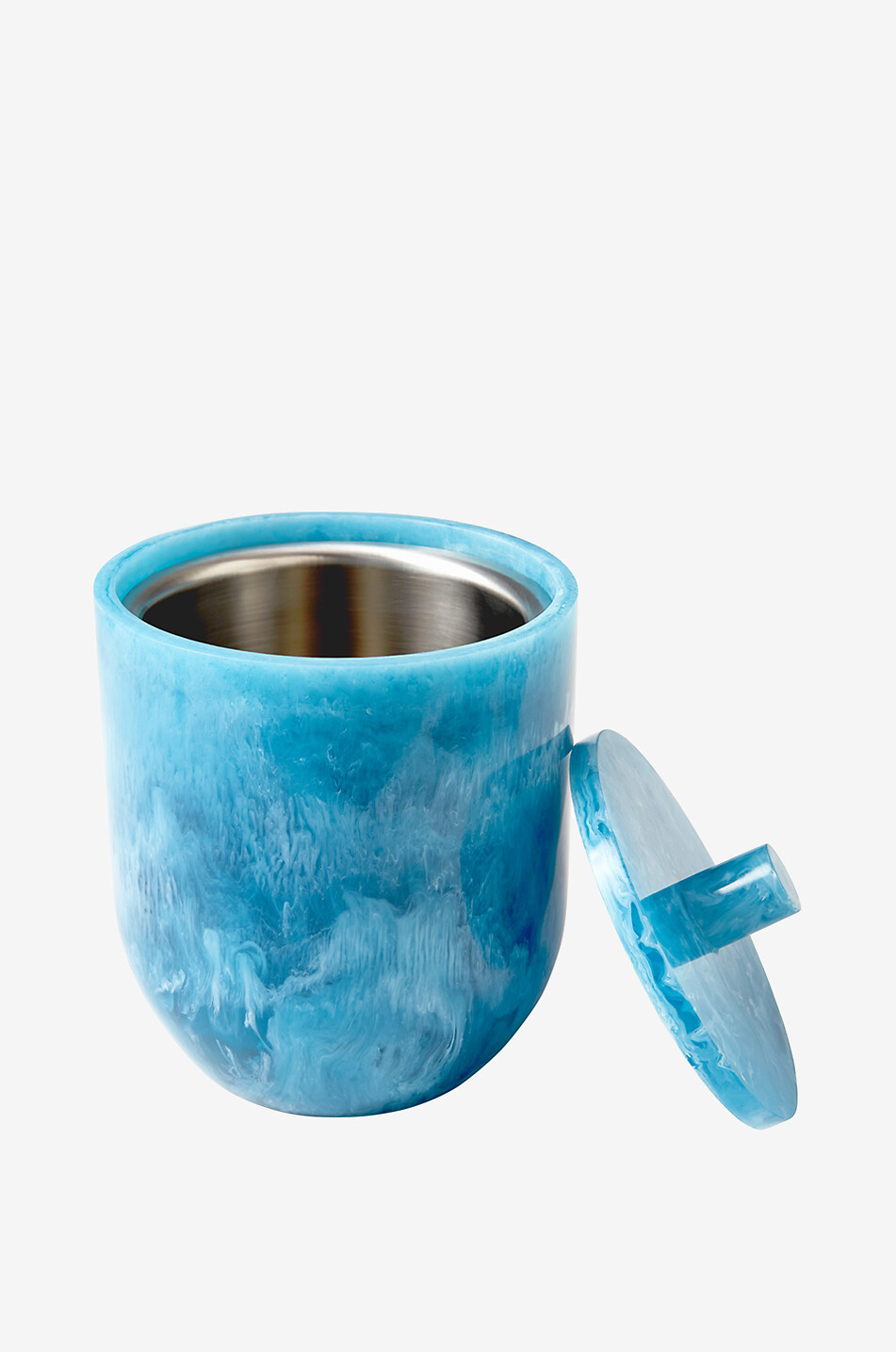 JONATHAN ADLER Mustique marbled ice bucket Home BLUE 2