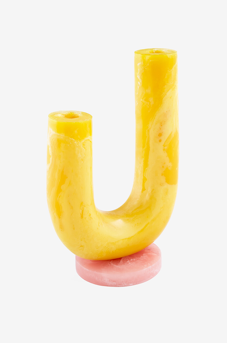 JONATHAN ADLER Vase double marbré Mustique tube Maison MULTICOLORE 2