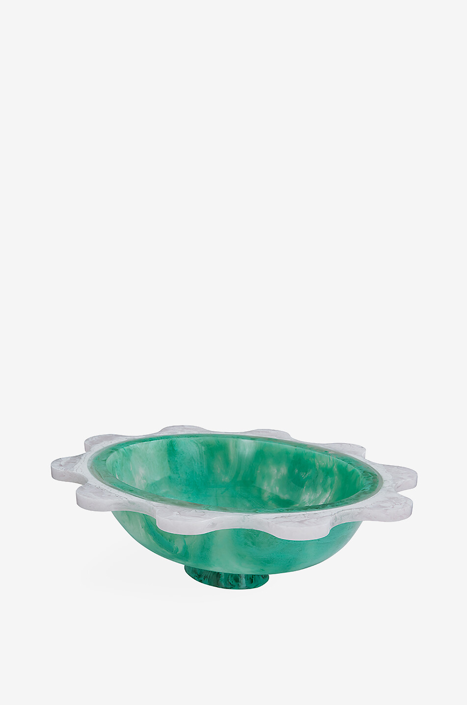 JONATHAN ADLER Bol marbré bicolore Mustique Ripple Maison MULTICOLORE 2