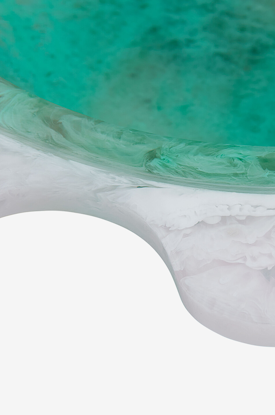 JONATHAN ADLER Bol marbré bicolore Mustique Ripple Maison MULTICOLORE 4