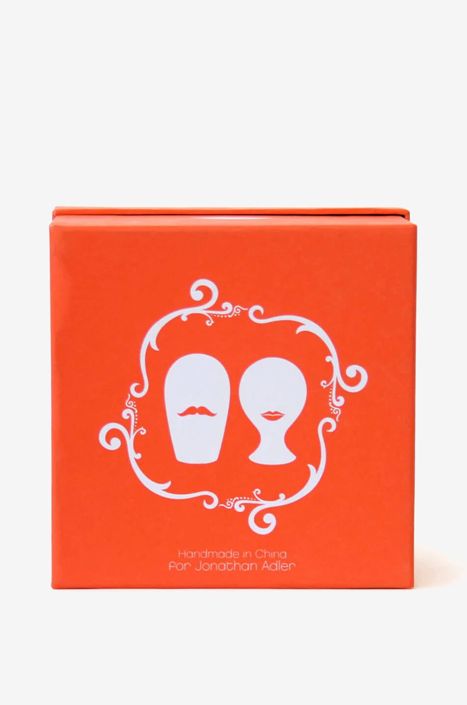 JONATHAN ADLER Salz- und Pfefferstreuer aus Porzellan Mr. + Mrs. Muse Haus WEISS 2
