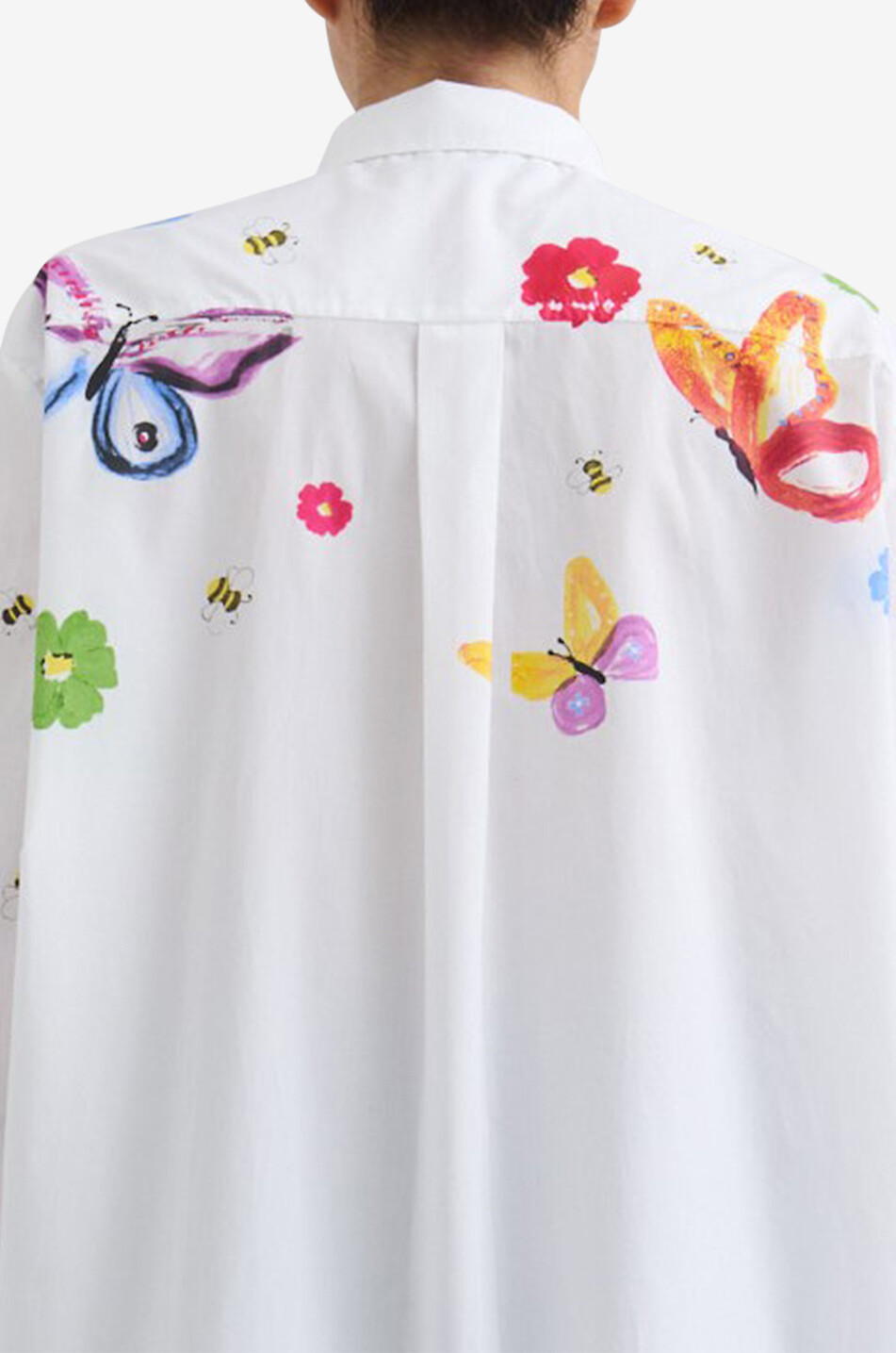 YC MILANO Chemise à manches longues en coton Femme BLANC 5
