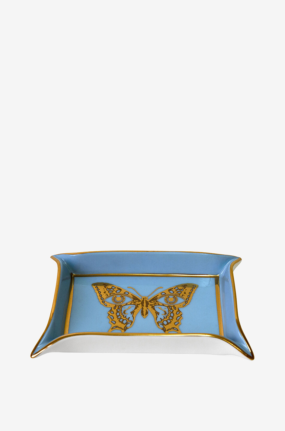 JONATHAN ADLER Mariposa Valet tray in porcelain Home BLUE 4