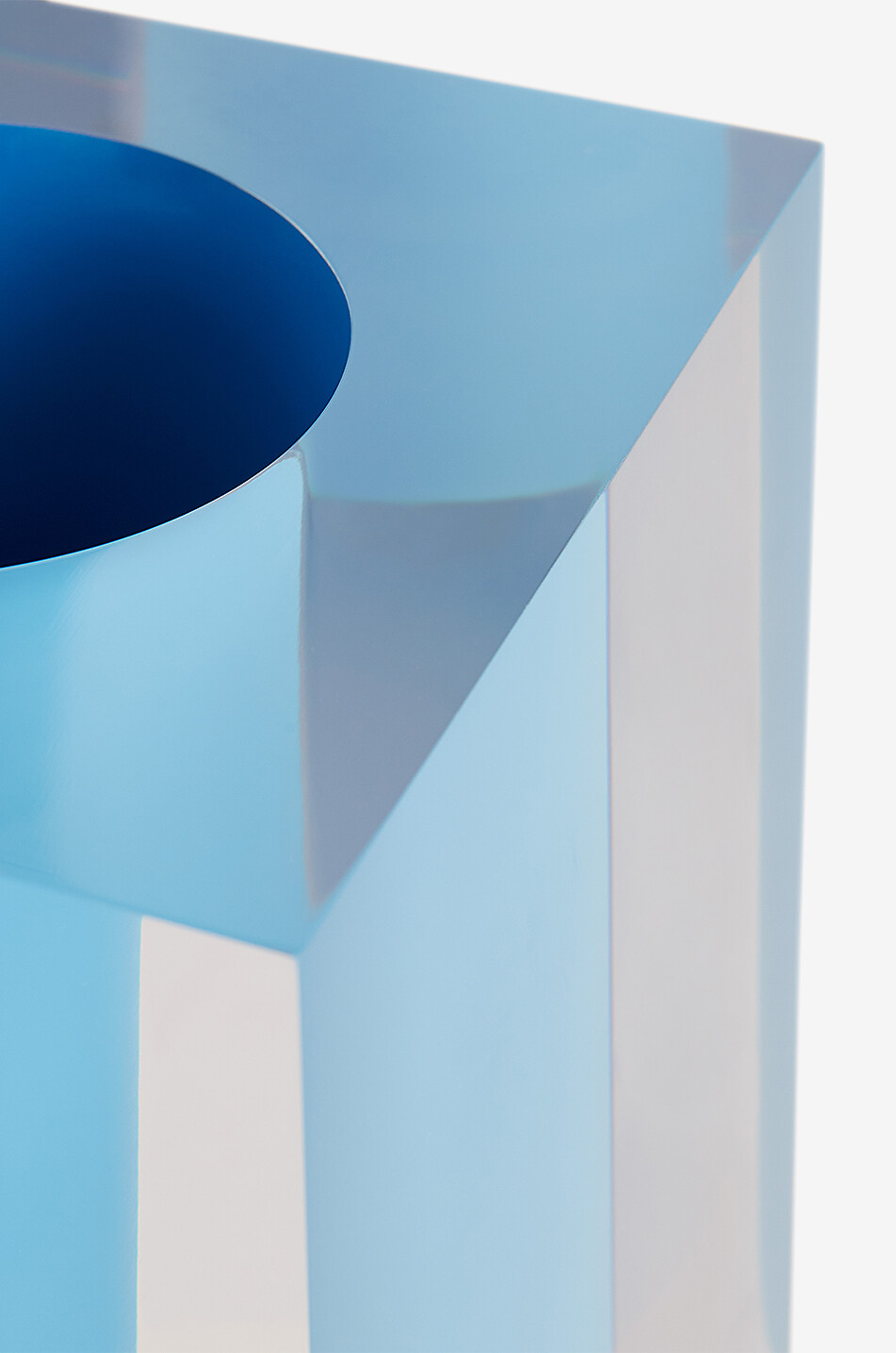Bel Air Test Tube rectangular acrylic vase