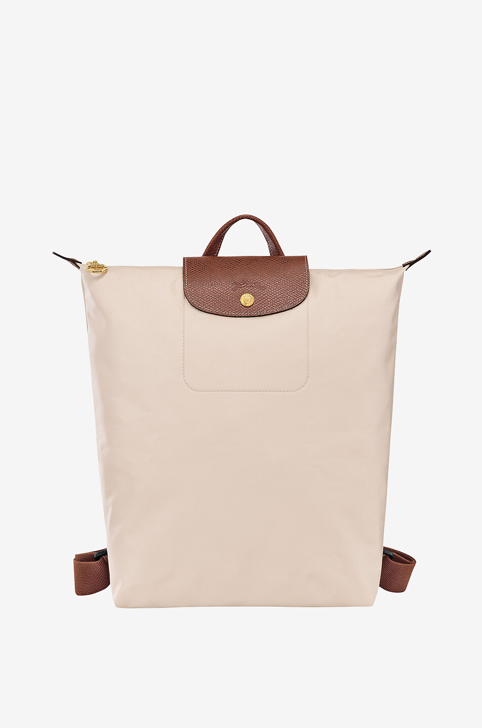 Sac à dos en toile et cuir Le Pliage Original M