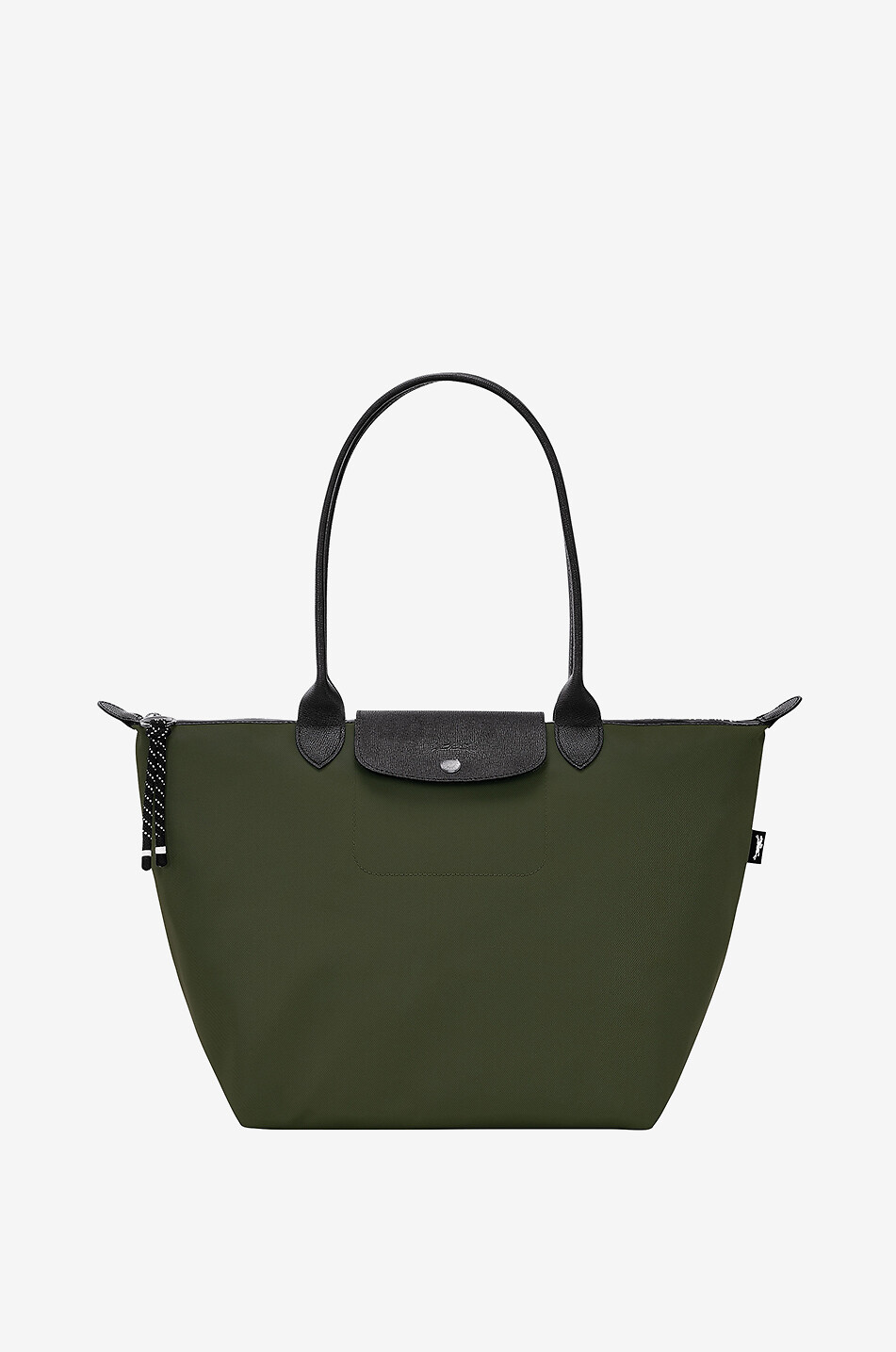 LONGCHAMP Shopper aus recyceltem Canvas und Leder Le Pliage Energy L Damen KHAKI 1