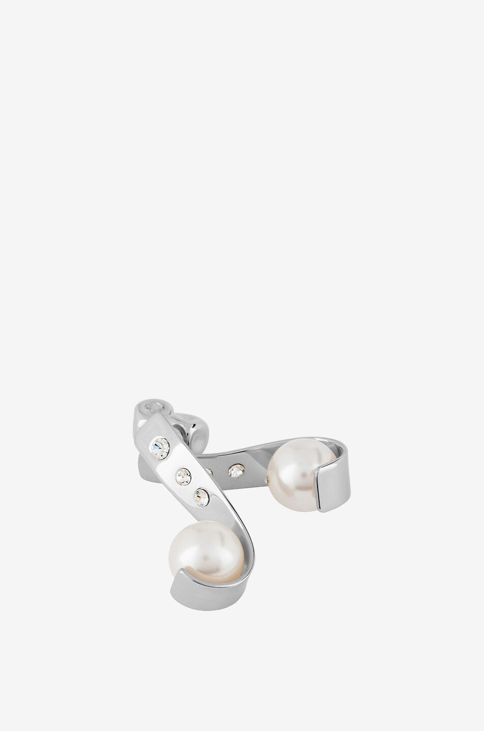 APOA Silberfarbene Ohrringe Leen Damen SILBER 3