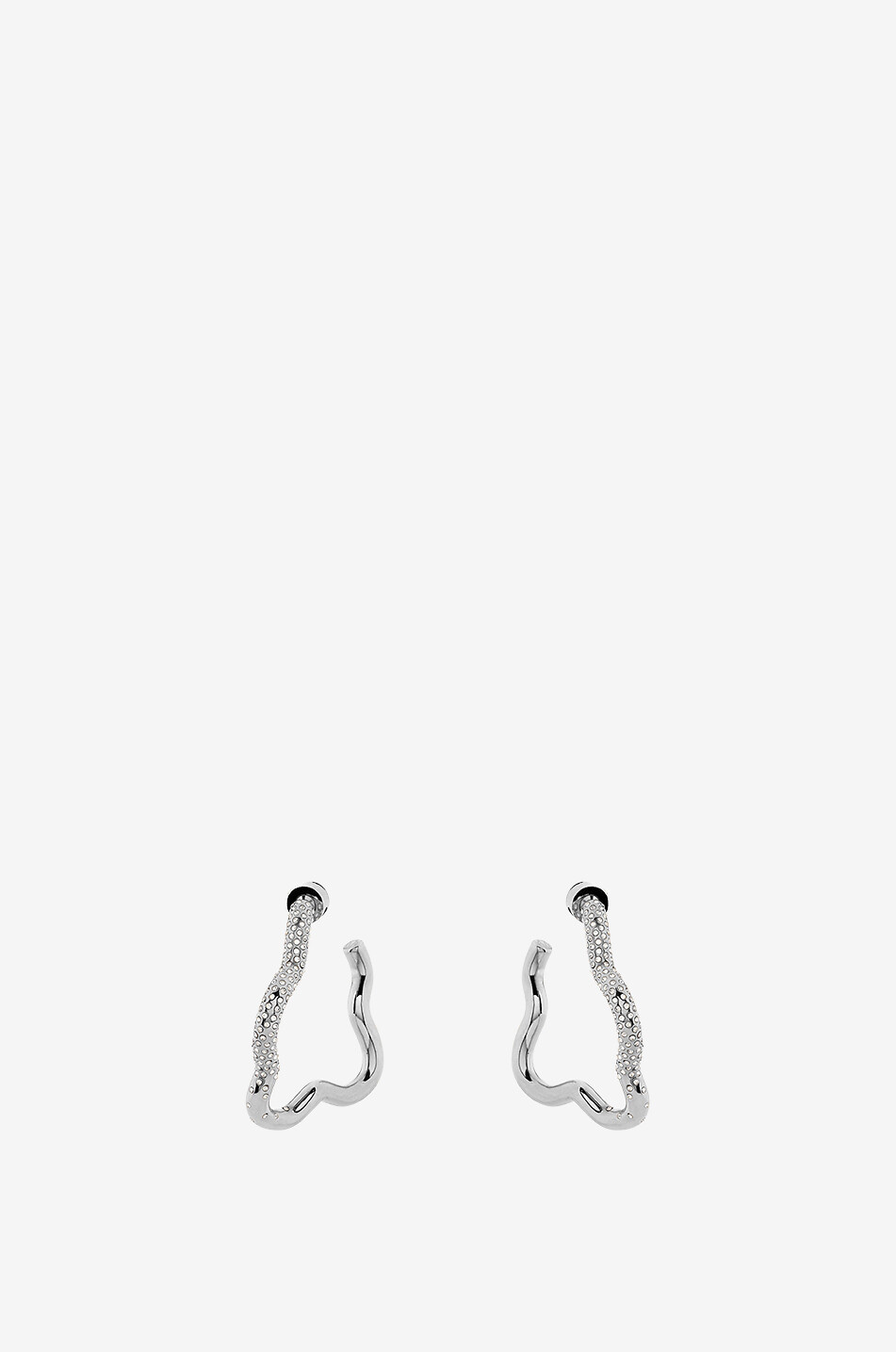 Boucles d'oreilles argentées Abeer