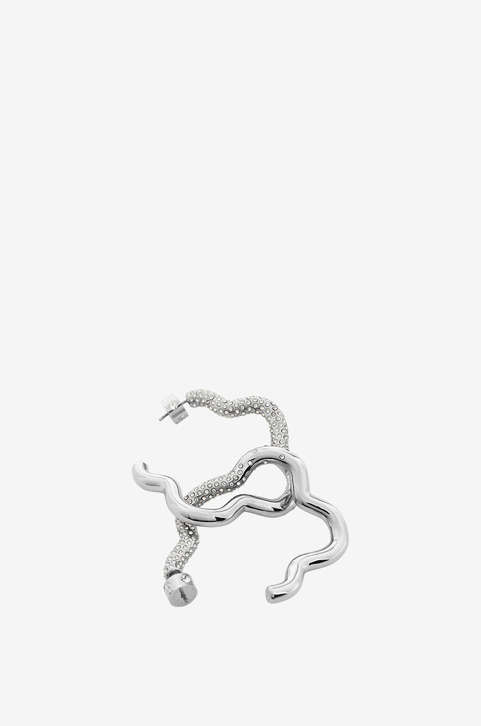 Boucles d'oreilles argentées Abeer