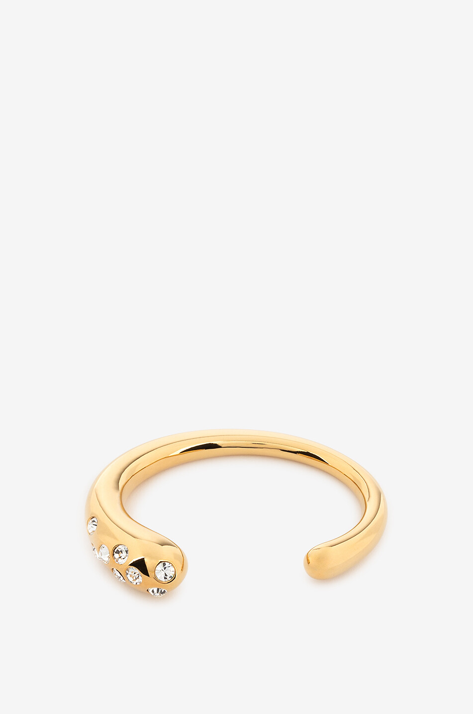 Gana gold-tone bangle with crystals