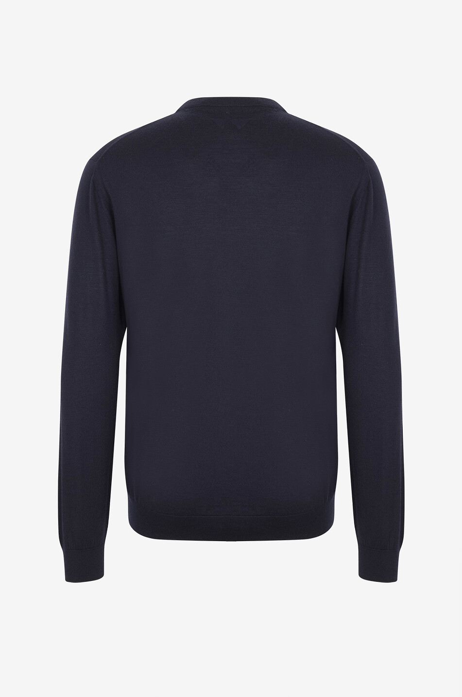 Virgin wool round-neck jumper