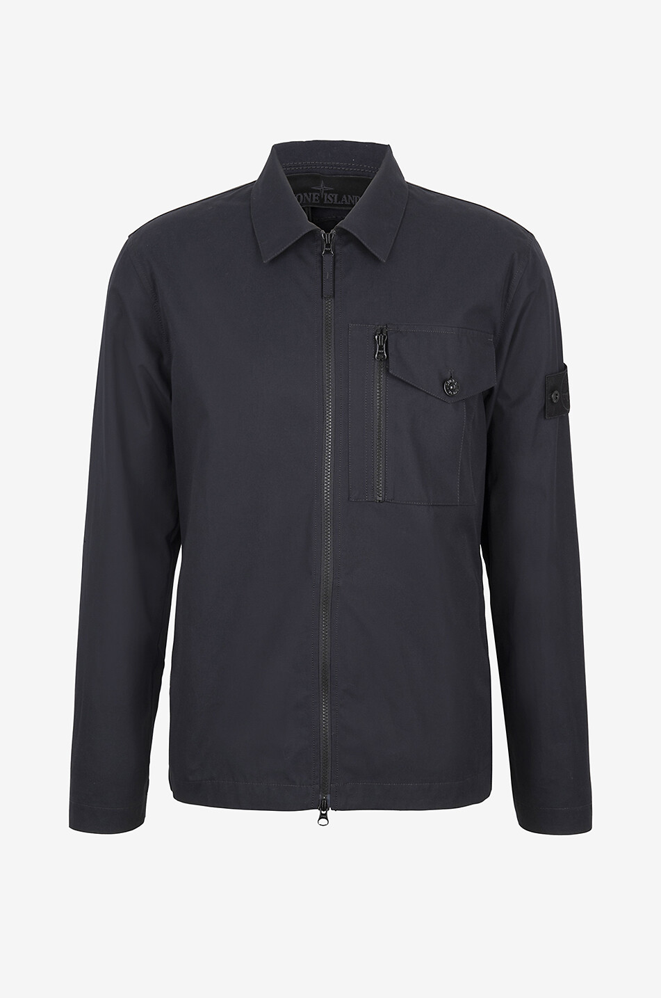 Hemdjacke aus Baumwollcanvas 1200007 Weatherproof Stone Island Ghost