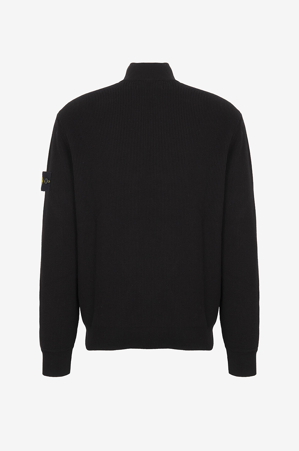 STONE ISLAND Sweatshirt aus Baumwolle mit Reissverschluss 5100026 Herren SCHWARZ 2