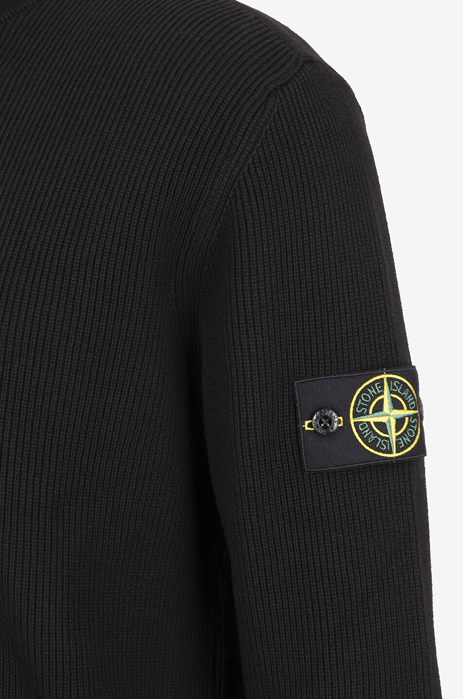 STONE ISLAND Sweatshirt aus Baumwolle mit Reissverschluss 5100026 Herren SCHWARZ 3