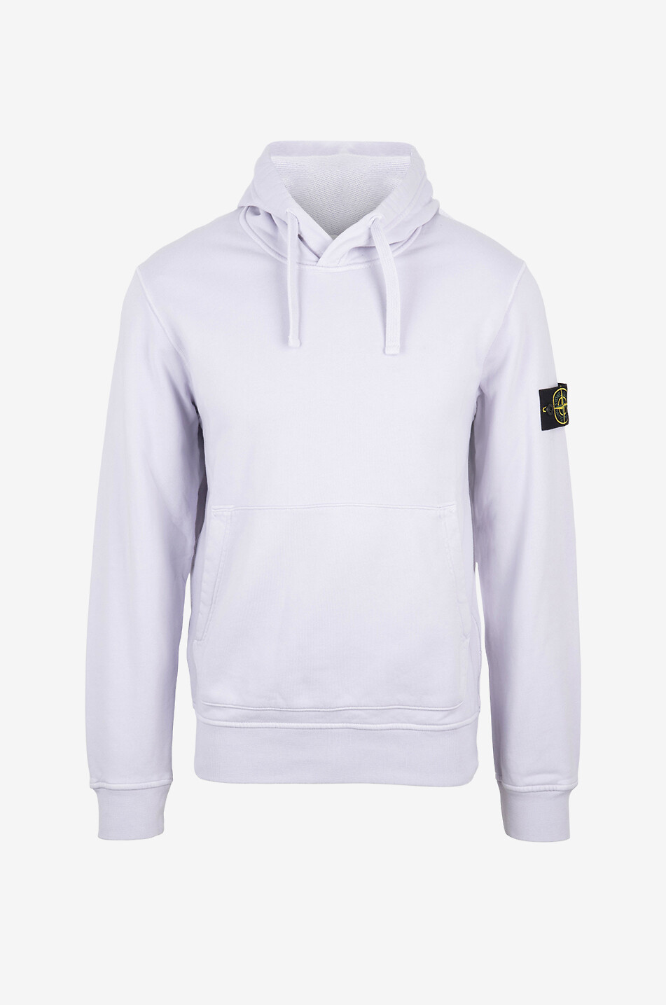 STONE ISLAND 6100045 hooded cotton sweatshirt Men PURPLE 1