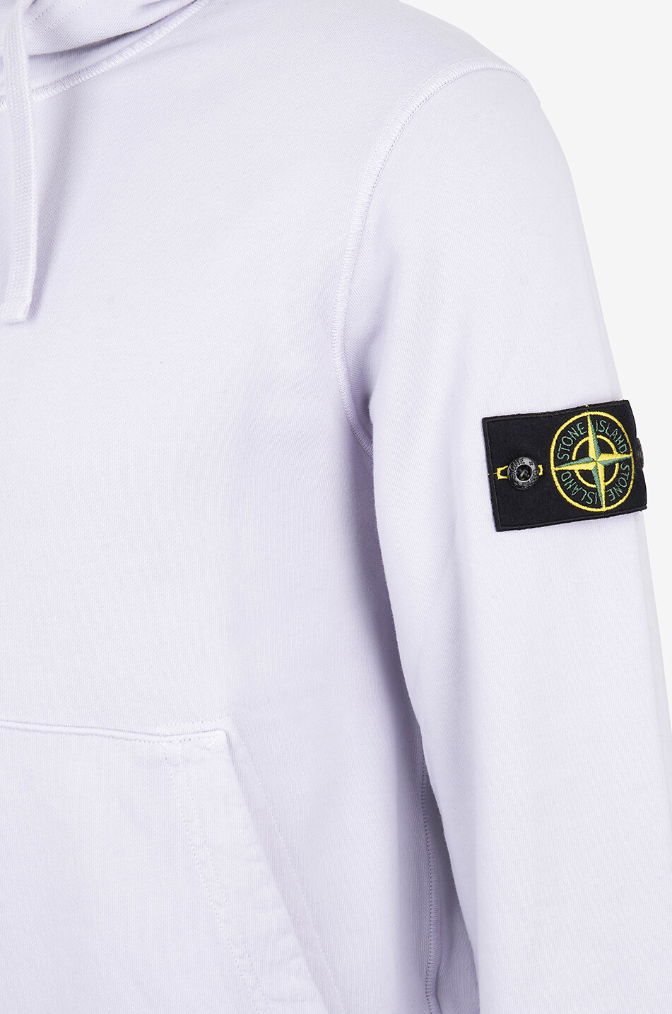STONE ISLAND 6100045 hooded cotton sweatshirt Men PURPLE 3