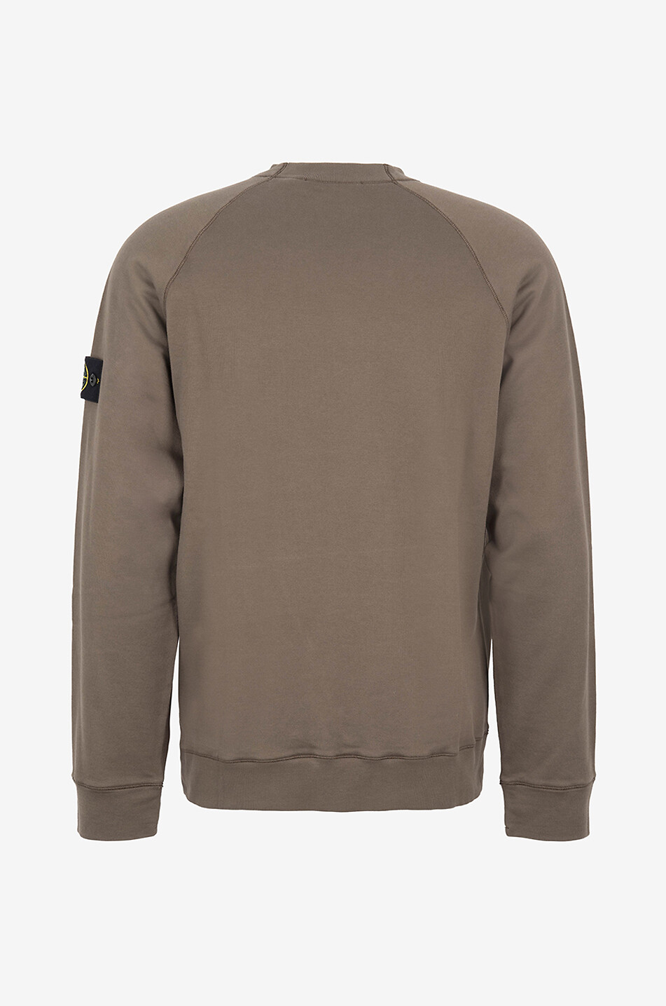 STONE ISLAND Pullover mit Rundhalsausschnitt aus Baumwolle 6100023 Herren KHAKI 2
