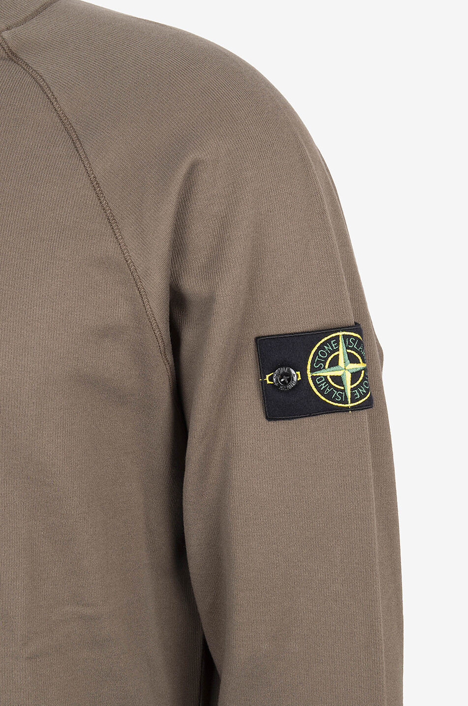 STONE ISLAND Pullover mit Rundhalsausschnitt aus Baumwolle 6100023 Herren KHAKI 3