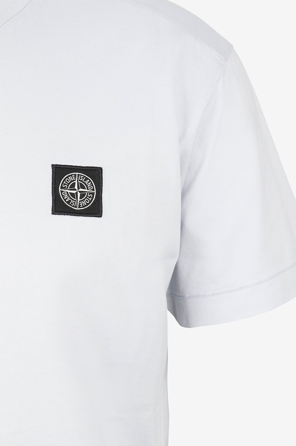 STONE ISLAND Kurzärmeliges T-Shirt aus Baumwolle 2100039 60/2 Herren HELLBLAU 3