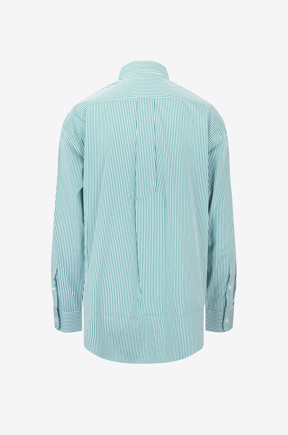 POLO RALPH LAUREN Pony striped relaxed shirt Women GREEN 2