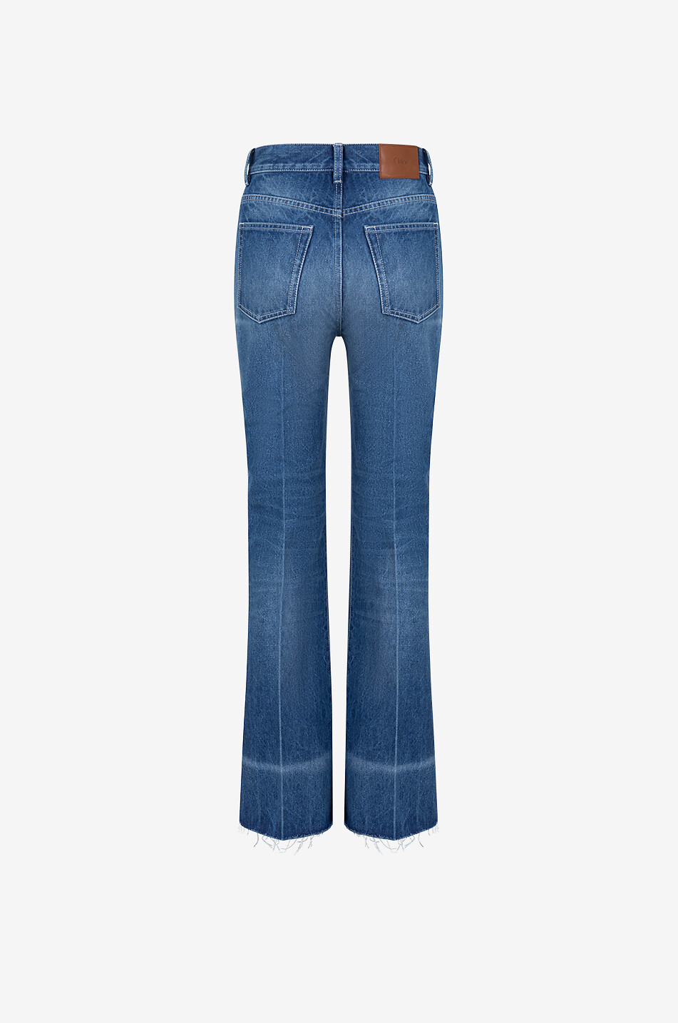 Chloe High Waisted Long Flare Jeans Chloé High-Rise Flared Jeans
