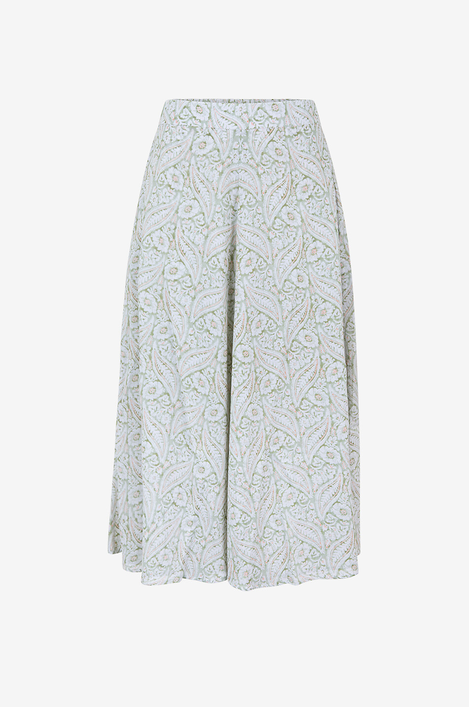 Jupe midi en coton Fides