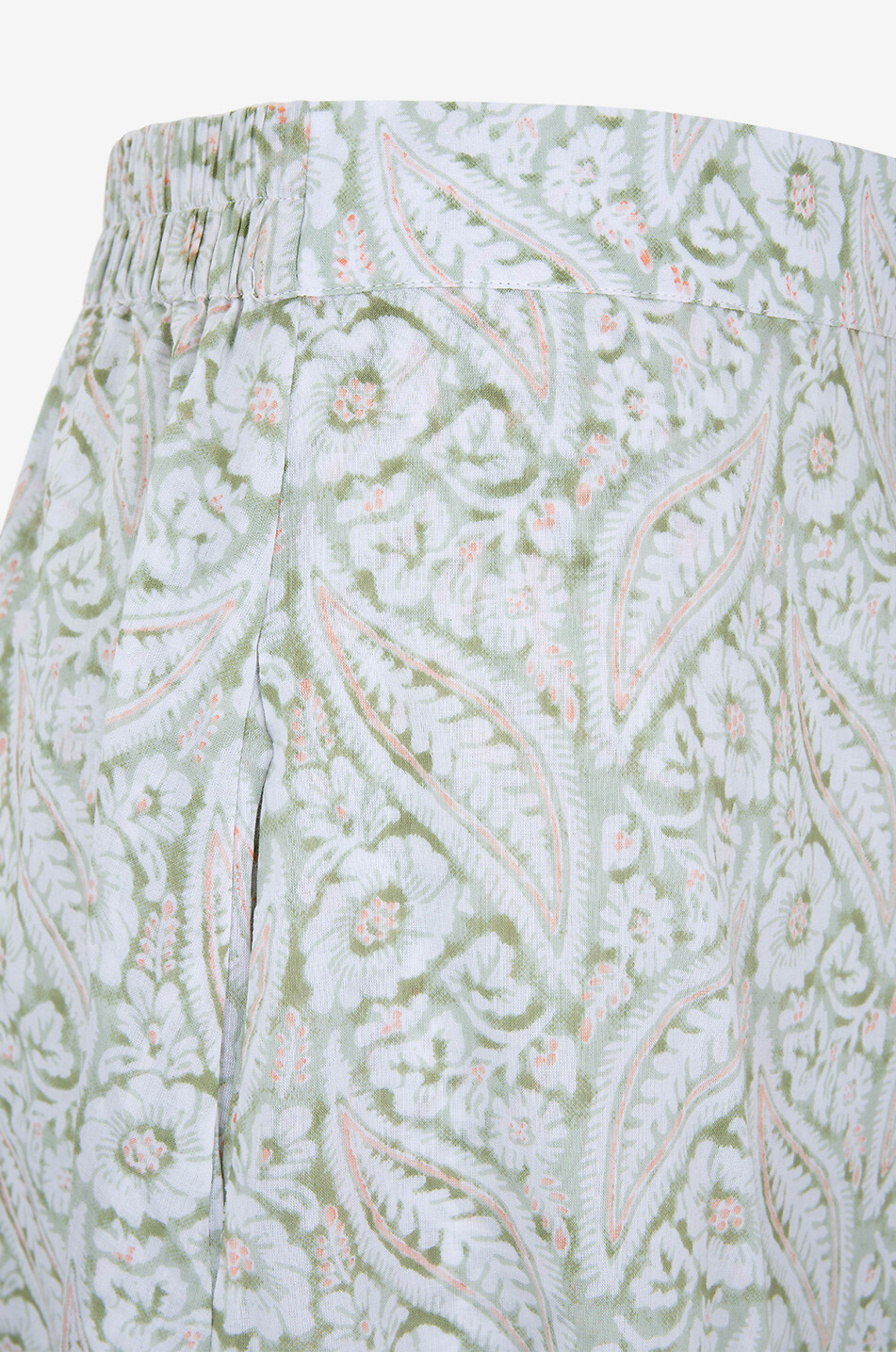 Jupe midi en coton Fides