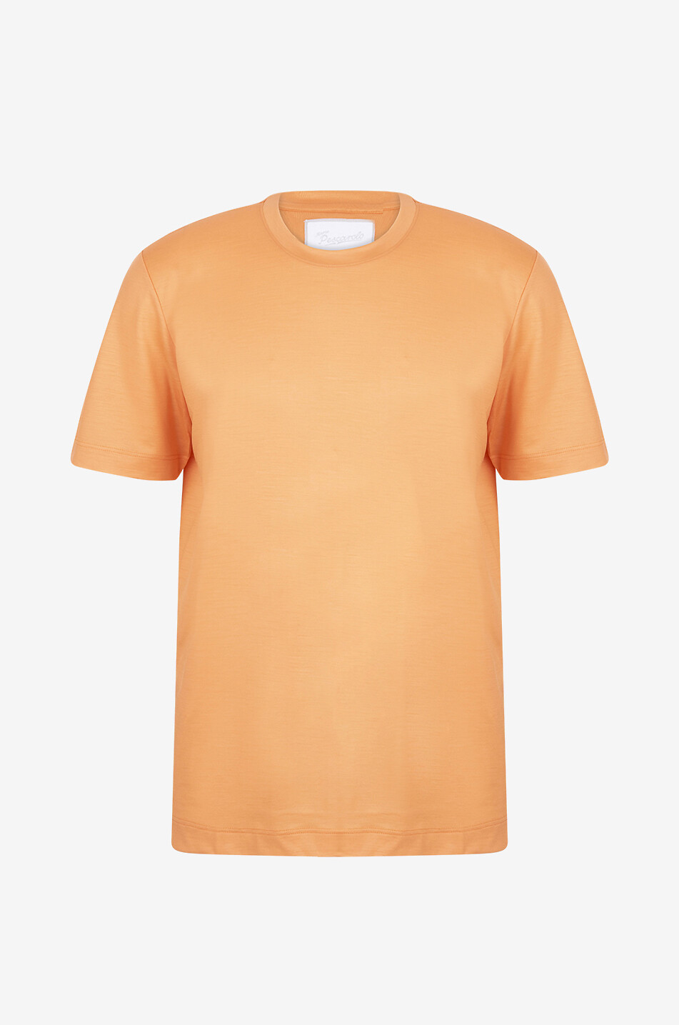 MARCO PESCAROLO James cotton short-sleeved T-shirt Men MEDIUM ORANGE 1
