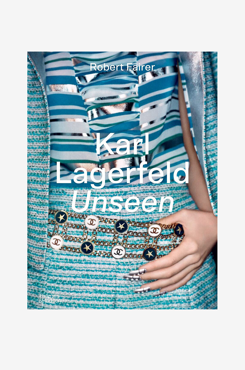 NEW MAGS Livre illustré Karl Lagerfeld Unseen Maison BLEU 1