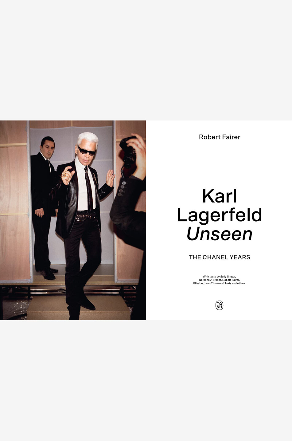 NEW MAGS Livre illustré Karl Lagerfeld Unseen Maison BLEU 2