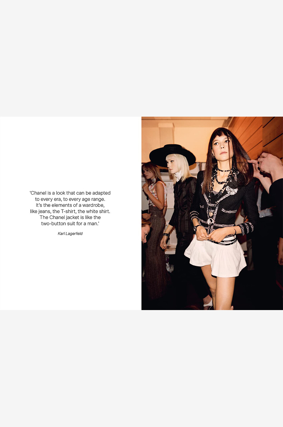 NEW MAGS Livre illustré Karl Lagerfeld Unseen Maison BLEU 5
