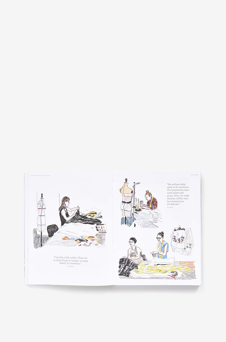 NEW MAGS Chanel - The Making of a Collection coffee table book Home BLUE 2