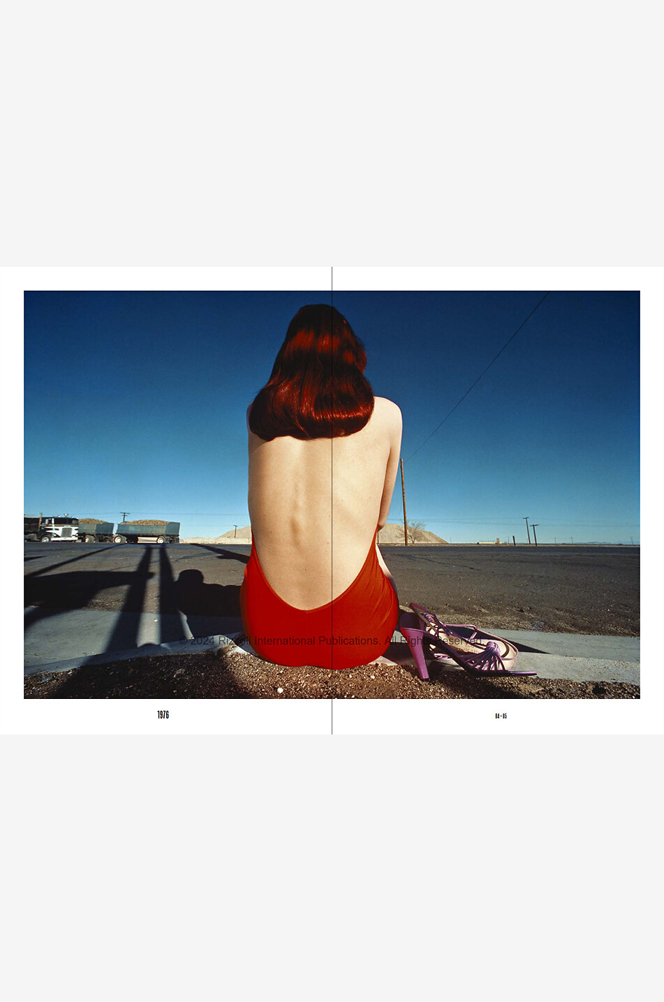 NEW MAGS Livre illustré Guy Bourdin for Charles Jourdan Maison VERT 4