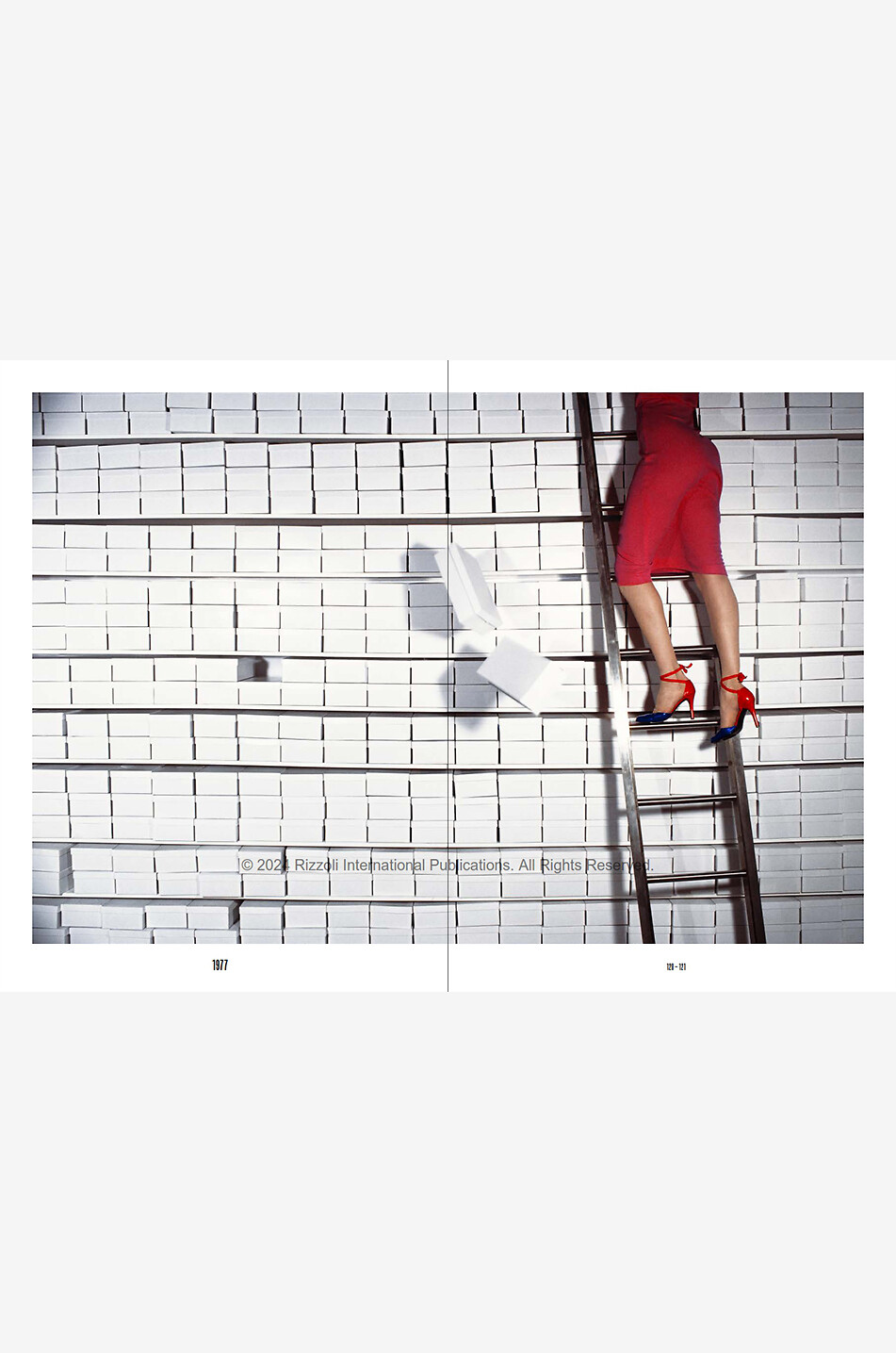 NEW MAGS Livre illustré Guy Bourdin for Charles Jourdan Maison VERT 6
