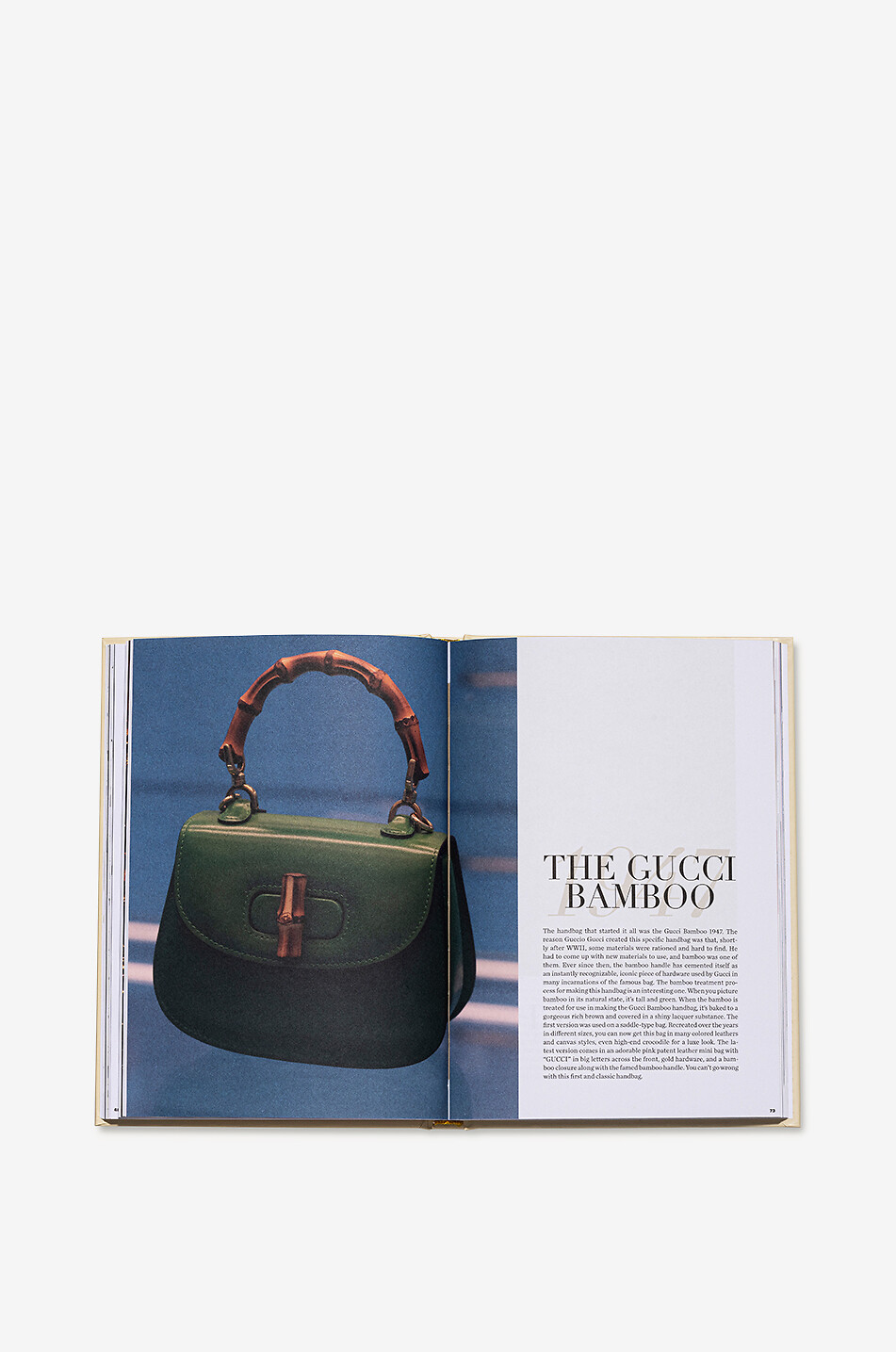 NEW MAGS The Essence of Gucci Unfolded coffee table book Home YELLOW 2